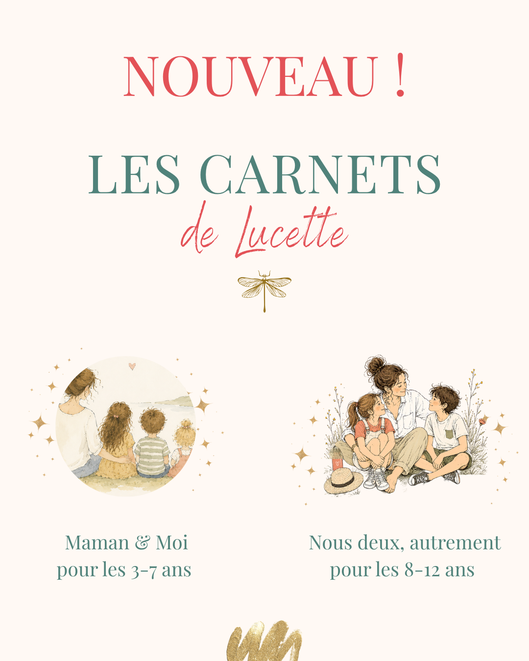 les Carnets de Lucette, carnets d'activités parents-enfants